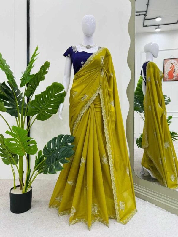 KD 579 Tesla Chiffon Saree