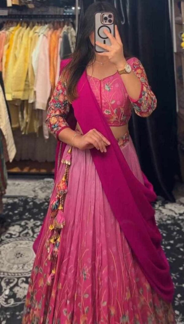 PC 485 Kalamkari Lehenga