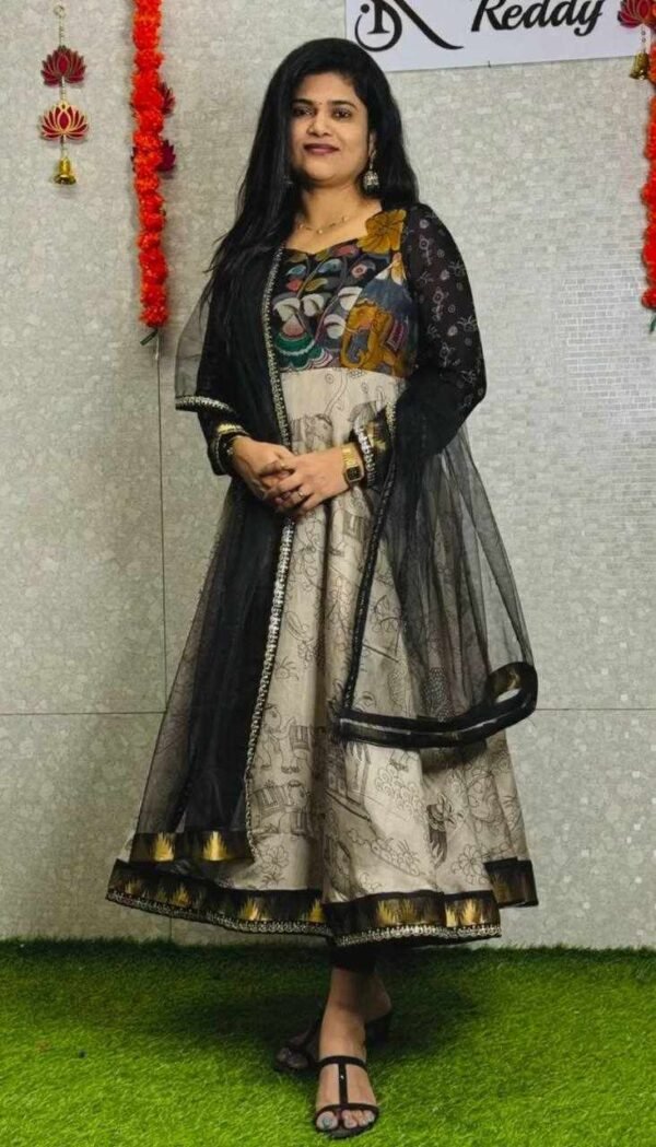 PC 489 Kalamkari Gown